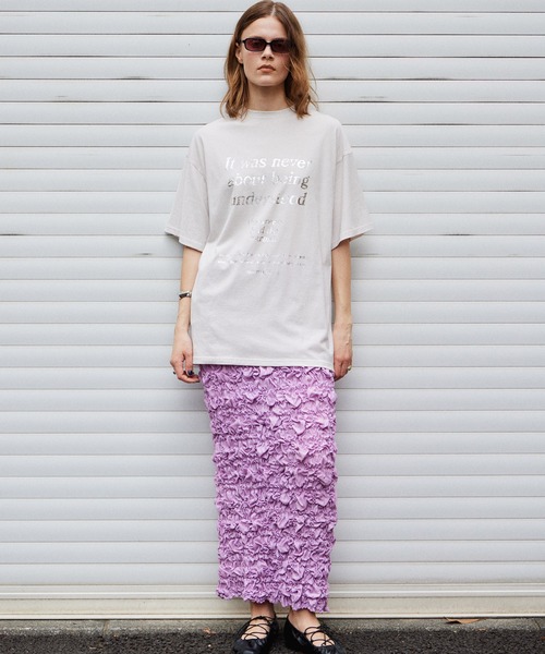 tシャツ 「2026Summer PRE-ORDER」Shirring Skirt/シャーリングスカート レディースの画像