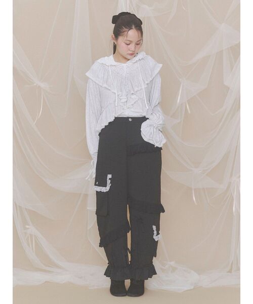 merry jenny（メリージェニー） tシャツ フードレーストップス