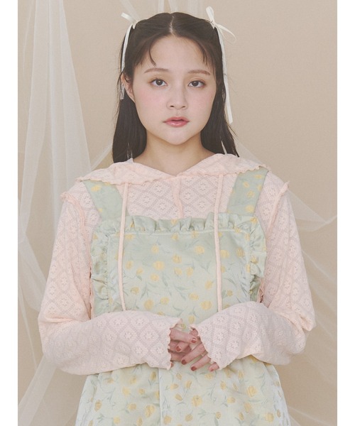 merry jenny（メリージェニー） tシャツ フードレーストップス