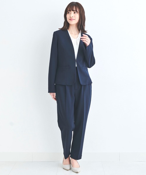 「DRESS LAB」 セットアップ M ネイビー レディース_画像3