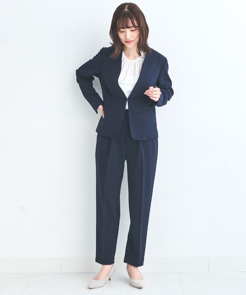 「DRESS LAB」 セットアップ M ネイビー レディース_画像4