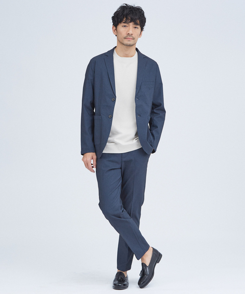 「ABAHOUSE GRAY」 「ABAHOUSE」スーツ 46 ブルー メンズ_画像3