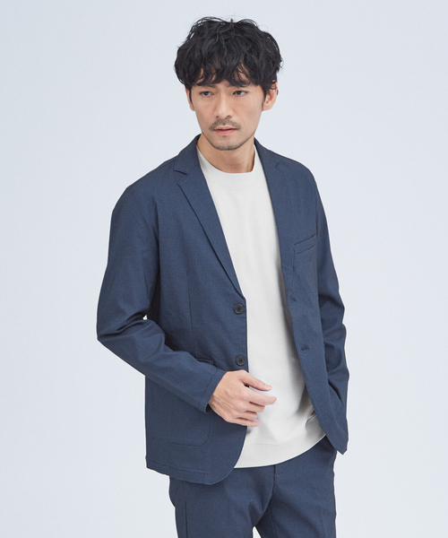 「ABAHOUSE GRAY」 「ABAHOUSE」スーツ 46 ブルー メンズ_画像4
