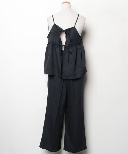 「DISCOAT」 セットアップ MEDIUM ブラック レディース_画像2