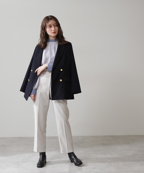 「N.(N. Natural Beauty Basic)」 長袖ブラウス MEDIUM ホワイト系その他 レディース_画像3