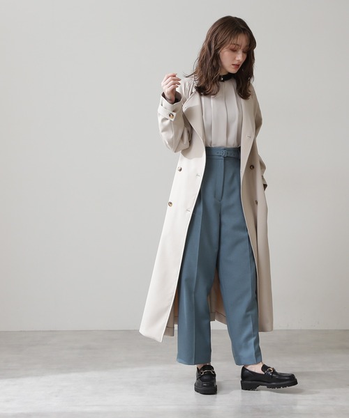 「N.(N. Natural Beauty Basic)」 長袖ブラウス MEDIUM ホワイト系その他 レディース_画像5