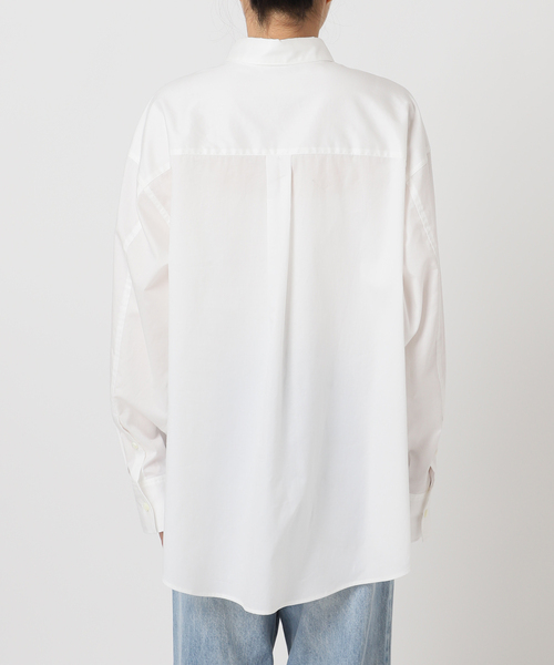 プラージュ♡コットンホワイト シャツ plage（プラージュ） ブラウス シャツ 「追加」boys washer シャツ 2