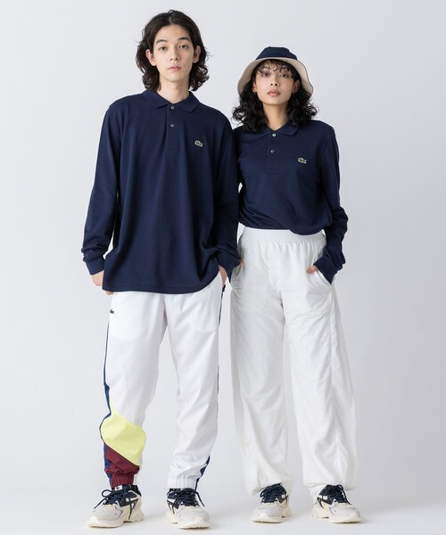 LACOSTE（ラコステ） 長袖ポロシャツ 5 ブラック メンズ : ZOZOTOWN