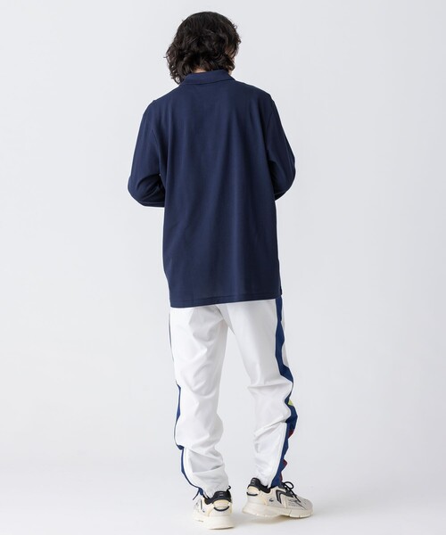 LACOSTE（ラコステ） 長袖ポロシャツ 5 ブラック メンズ : ZOZOTOWN