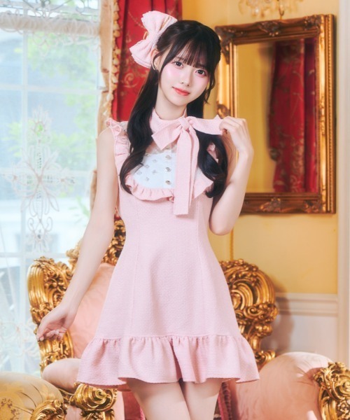 ReAmour ヘアクリップ ツイードレースリボンクリップ : ZOZOTOWN Yahoo