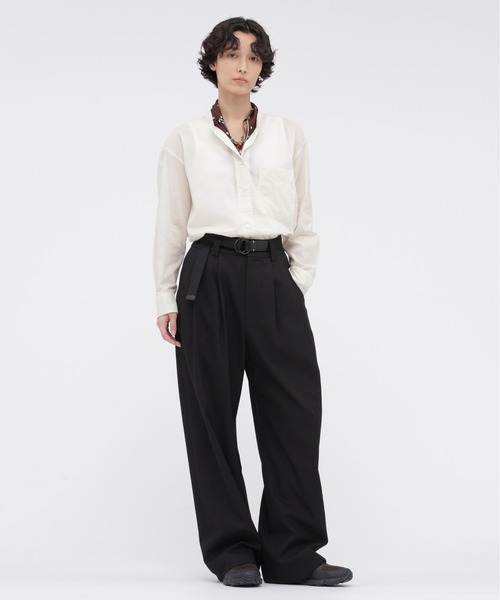 MARGARET HOWELL（マーガレットハウエル） ブラウス シャツ 半袖 SOFT