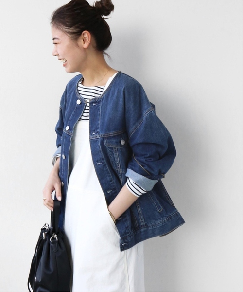 「JOURNAL STANDARD relume」 デニムジャケット FREE ブルー レディース_画像7