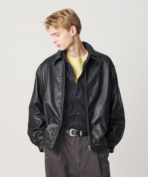 BEAUTY＆YOUTH UNITED ARROWS メンズ革ジャン、レザージャケット