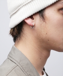 VANQUISH（ヴァンキッシュ） ピアス スナップ ファット フープ ピアス