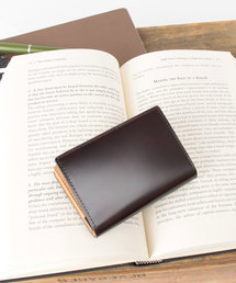 【美品】PID(ピー・アイ・ディー)コードバン大容量名刺入れ P.I.D 名刺入れ ピー・アイ・ディー「PID」コードバンパス＆名刺
