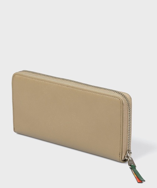 【Paul Smith】アーティストストライププラー 長財布 アーティストストライププラー ラウンドジップ長財布 / Paul