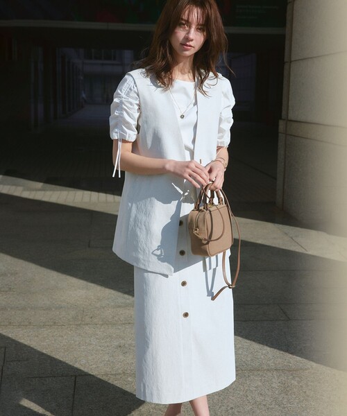 tシャツ Tシャツ 【洗える】タックディテールプルオーバー ギャザー カットソー 洗える タックディテールプルオーバー ギャザー