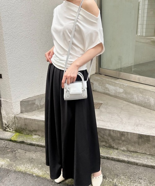 tシャツ オフショルダールーズトップス レディース : ZOZOTOWN Yahoo