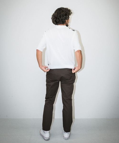 URBAN RESEARCH Sonny Label ポロシャツ OOPS ストライプ半袖