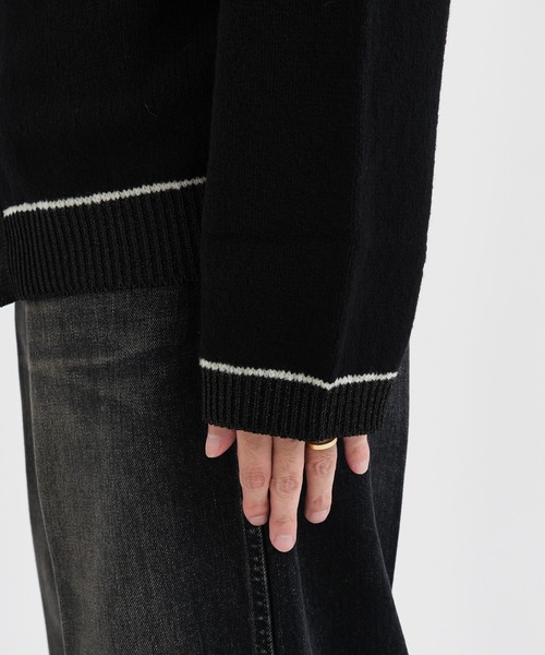 BED J.W. FORD 24SS ブラック カーディガン サイズ1 BED J.W. FORD(ベッドフォード)のChain Knit Cardiganの通販｜PALETTE