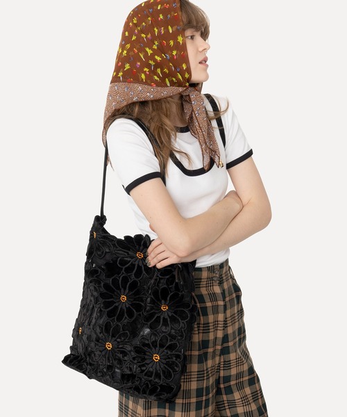 HEY!MrsROSE トートバッグ HEY! Mrs ROSE(ヘイ！ミセスローズ)ベロア