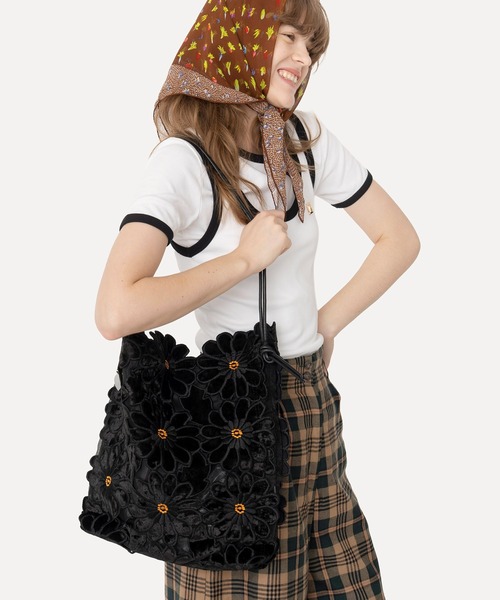 HEY!MrsROSE トートバッグ HEY! Mrs ROSE(ヘイ！ミセスローズ)ベロア