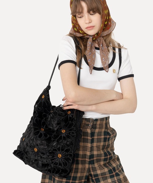 HEY!MrsROSE トートバッグ HEY! Mrs ROSE(ヘイ！ミセスローズ)ベロア