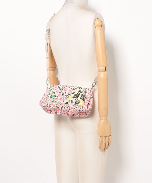 Desigual ウエストポーチ ウエストバッグ 花柄 キャンバス ミニ