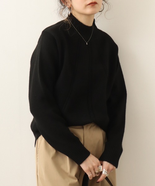 ニット セーター chiaro ハイネックニット レディース chiaro ニット セーター ハイネックニット レディース