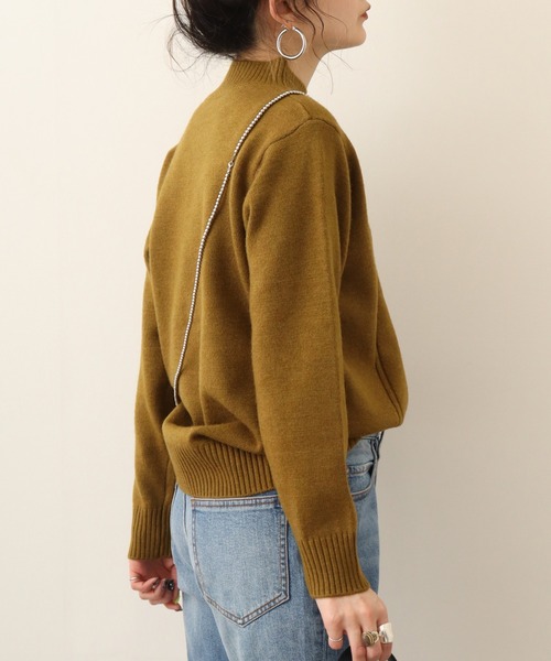 ニット セーター chiaro ハイネックニット レディース chiaro ニット セーター ハイネックニット レディース