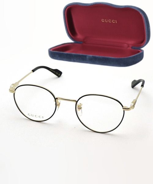 GUCCI 伊達メガネ メガネ 眼鏡 「GUCCI/グッチ」ラウンド GG1613OJ 001