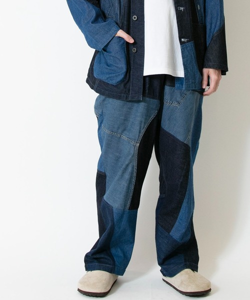 Johnbull（ジョンブル） パンツ 「rebear by Johnbull」パッチワーク