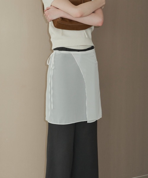 GIUNON シアースカート dot sheer skirt / ドットシアースカート（スカート）｜GIUNON