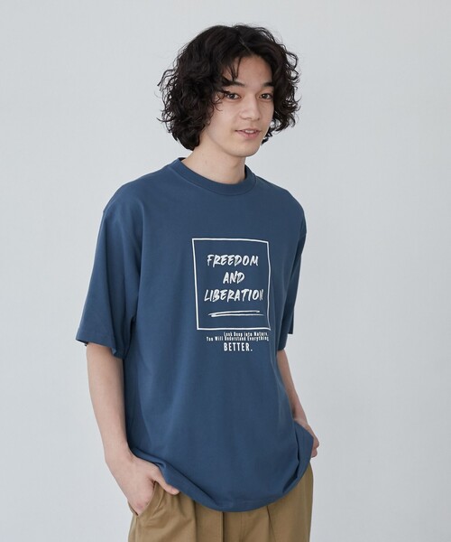 BOTT ロゴプリント Tシャツ XL ネイビー 楽天市場】bott（Tシャツ・カットソー｜トップス）：メンズ