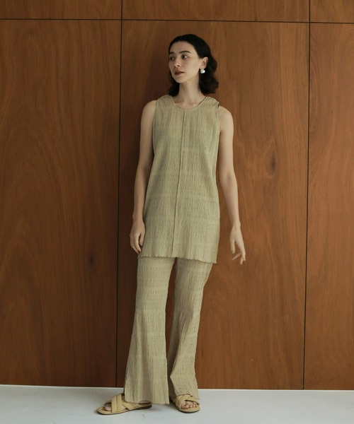 anuke（アンヌーク） tシャツ Shirring Tops レディース : ZOZOTOWN