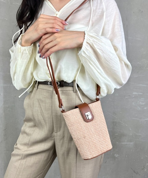 Loco Ocean（ロコオーシャン） ショルダーバッグ バッグ ストロー