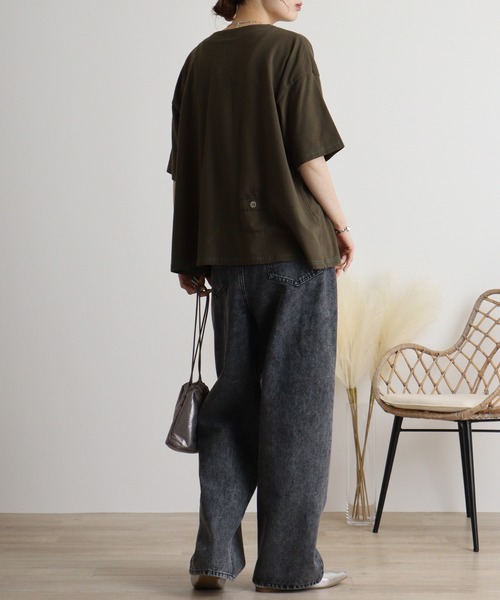 カーディガン EMAGO ふしぎ刺繍カーディガン レディース Emago カーディガン EMAGO ふしぎ刺繍カーディガン レディース