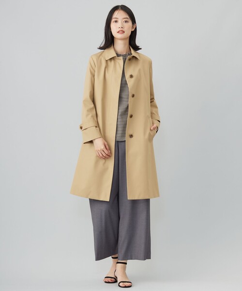 J.PRESS（J.プレス） ステンカラーコート コート コンパクトギャバ