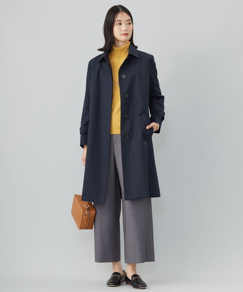 J.PRESS（J.プレス） ステンカラーコート コート コンパクトギャバ