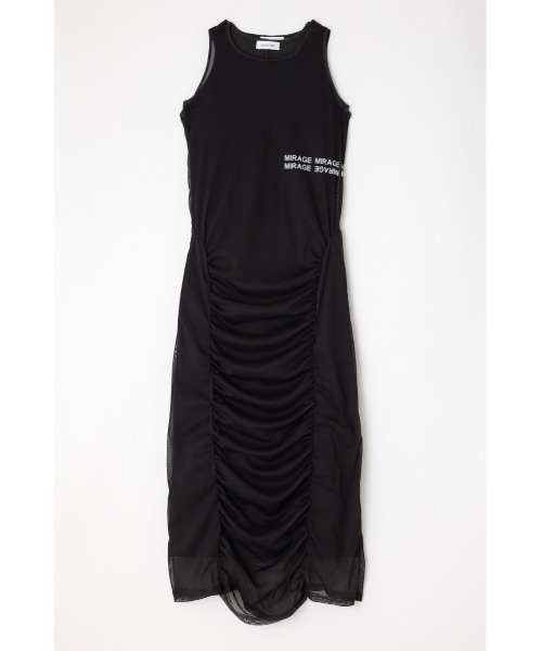 新品　ラシュッド　スコットクラブ　ロングワンピース　二枚重ね LAGUA GEM ワンピース SHEER 2PIECE ロングワンピース