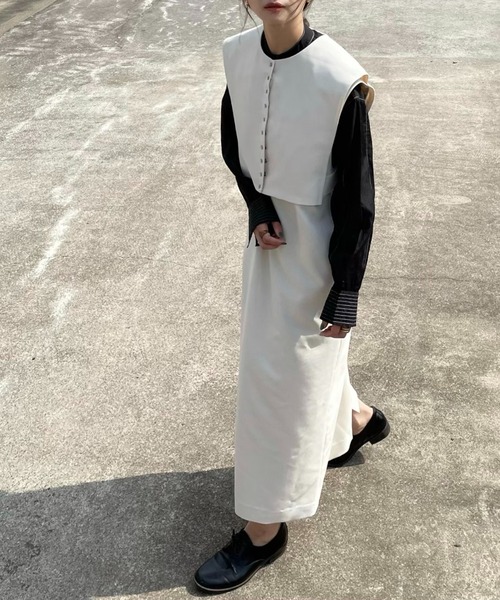 ReNorm」 コンビワンピース フリー ブラック レディース : 85032972  