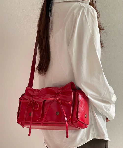 FREE STYLISTS ショルダーバッグ バッグ y2k バレエコア ダブルリボン