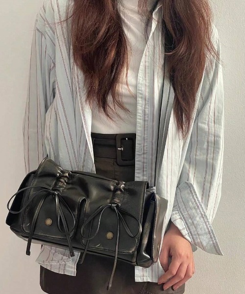 FREE STYLISTS ショルダーバッグ バッグ y2k バレエコア ダブル