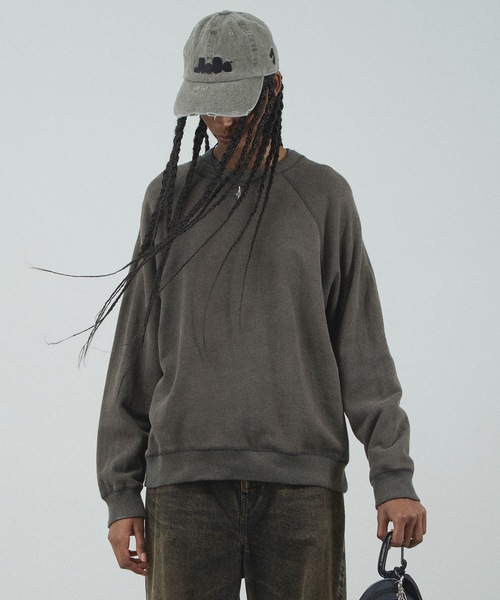 JieDa（ジエダ） トレーナー スウェット RAGLAN SWEAT CREW メンズ