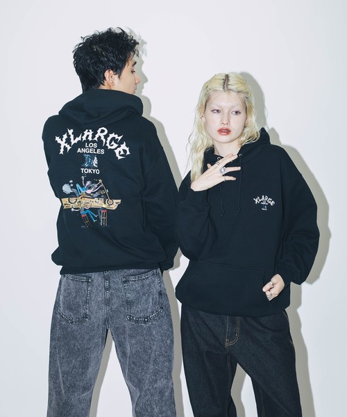 XLARGE（エクストラ ラージ） パーカー HANG OUT HOODED SWEATSHIRT