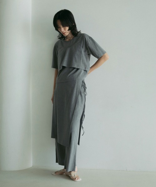 anuke 新品未使用！Layered Cut Pants 36サイズ ànuke online store（アンヌーク） / Layered Cut PantsLayered