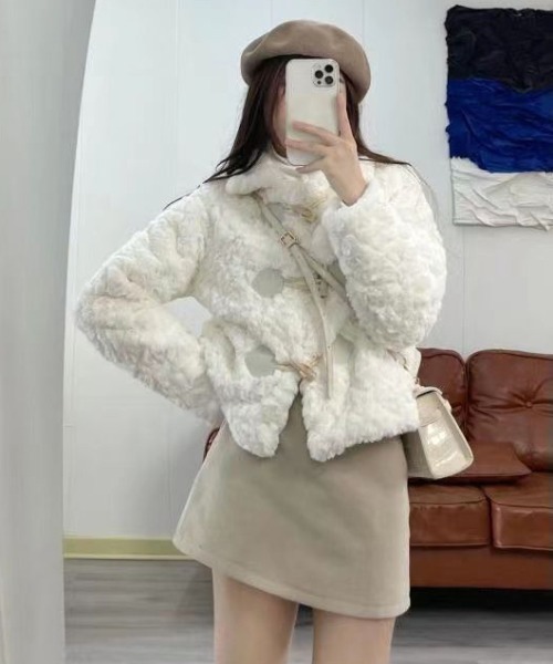 WEGO（ウィゴー） ダッフルコート コート WEGO/「25年AW」もこもこ