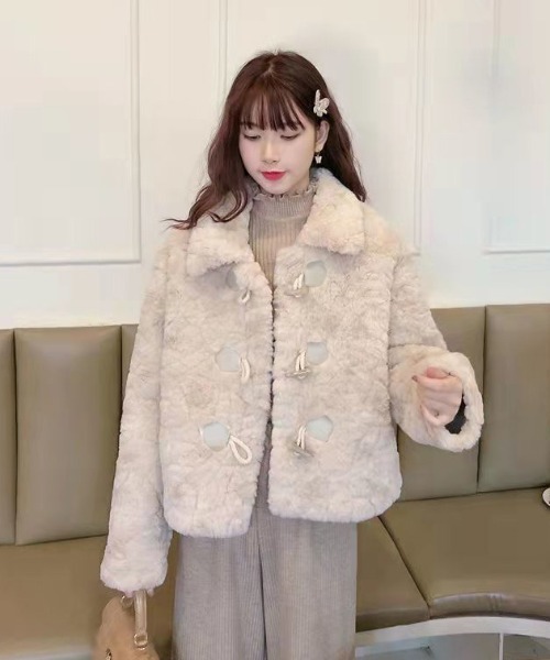 WEGO（ウィゴー） ダッフルコート コート WEGO/「25年AW」もこもこ