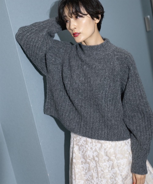 OPAQUE.CLIP（オペークドットクリップ） ニット セーター 「美人百花