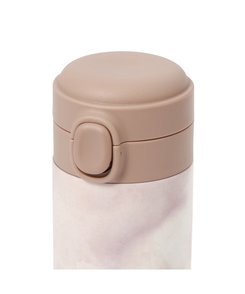 水筒 ワンタッチ ステンレスボトル 350ml マーブルブラウン | Francfranc | 02